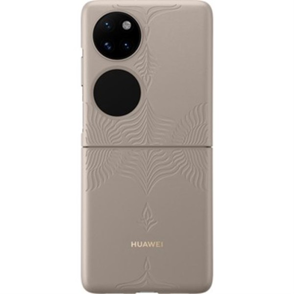 Huawei P50 Pocket Pu Kilif - Premium Gri